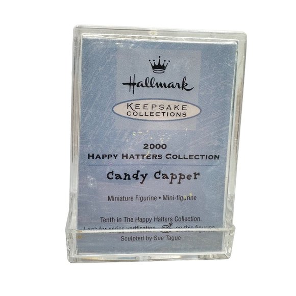 Hallmark Keepsake 2000 Merry Miniatures Happy Hatters Collection Candy Capper - Picture 3 of 5